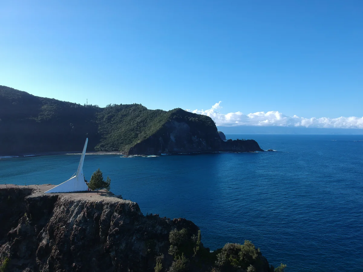 Dicasalarin Cove and its headland overlooking the sea